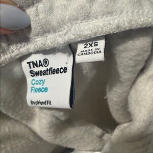 TNA Cozy Fleece Sweatshirt - Soft Cream